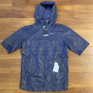 Nike Repel Short Sleeve Running Jacket w/ Hood